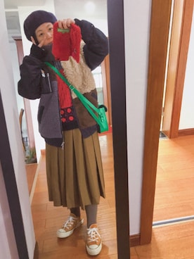 雨山さん（レディース・153cm）の秋コーディネート