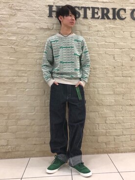「ビッグサイズコーデ」｜ryoheiさん（メンズ・170cm）の冬コーディネート