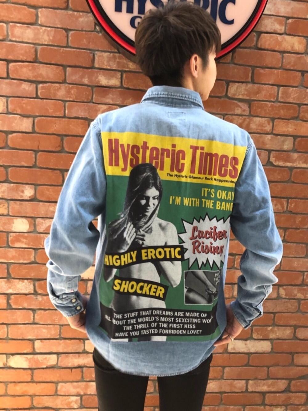 ryoheiさんの「HYSTERIC TIMES デニム長袖ウエスタンシャツ（HYSTERIC GLAMOUR）」を使ったコーディネート