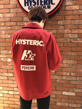 「パンクコーデ」｜「アイテム（ミリタリージャケット）」を使った、ryoheiさん（メンズ・170cm）の冬コーディネート