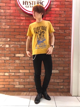 「70'sコーデ」｜「アイテム（財布/小物）」を使った、ryoheiさん（メンズ・170cm）の冬コーディネート