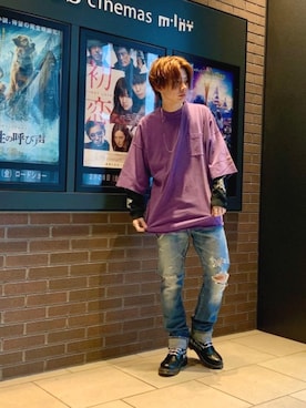 「70'sコーデ」｜「アイテム（財布/小物）」を使った、ryoheiさん（メンズ・170cm）の冬コーディネート