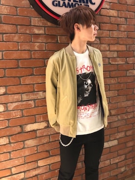 「70'sコーデ」｜「アイテム（財布/小物）」を使った、ryoheiさん（メンズ・170cm）の冬コーディネート