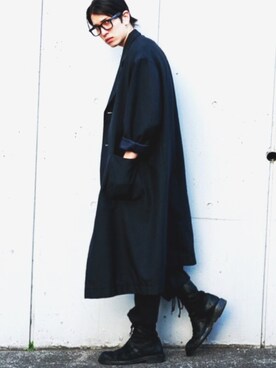 SAI使用（Yohji Yamamoto）的時尚穿搭