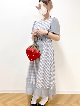 「Maison de FLEUR（メゾンドフルール）のアイテム（財布/小物）」を使った、rayさん（レディース・156cm）の春コーディネート