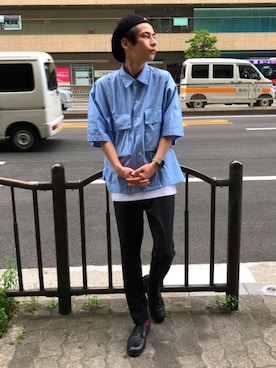tk.TAKEOKIKUCHI天王寺ミオさん(メンズ・170cm)の春コーディネート