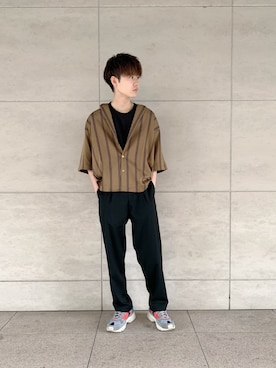 tk.TAKEOKIKUCHI天王寺ミオさん（メンズ・173cm）の夏コーディネート