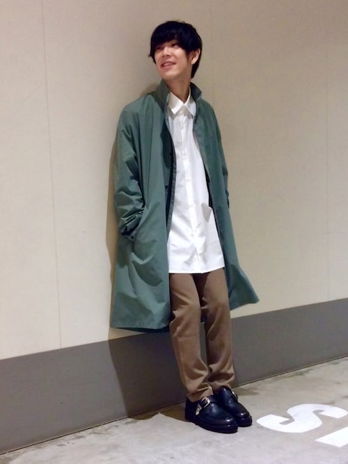 Tk Takeokikuchi天王寺ミオ Tk Takeo Kikuchi 天王寺ミオ店 Tk Takeo Kikuchiのモッズコートを使ったコーディネート Wear