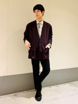 tk.TAKEOKIKUCHI天王寺ミオさん（メンズ・165cm）の春コーディネート