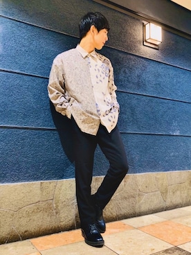 tk.TAKEOKIKUCHI天王寺ミオさん(メンズ・165cm)の春コーディネート