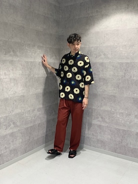 tk.TAKEOKIKUCHI天王寺ミオさん（メンズ・175cm）の夏コーディネート