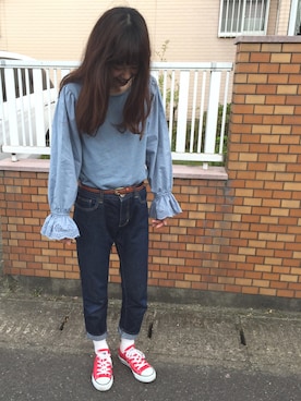 @まきぴさん(レディース・158cm)の春コーディネート