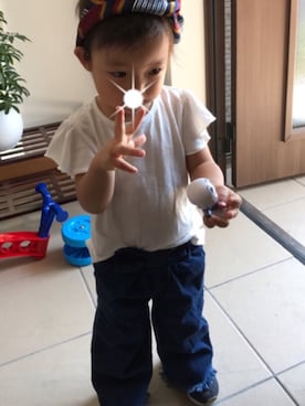 そら♡のあママさん（キッズ・90cm）の秋コーディネート