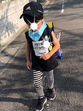 そら♡のあママさん（キッズ・120cm）の秋コーディネート