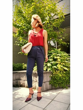 「ファークラッチ」｜MRさん（レディース・153cm）の秋コーディネート