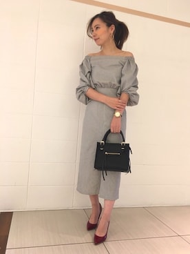 risa_matsunoさん（レディース・156cm）の春コーディネート