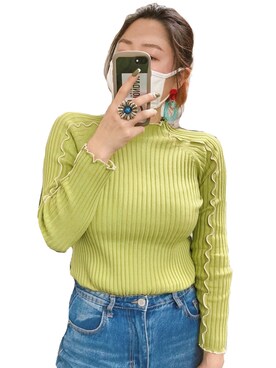 「BEAMS（ビームス）のアイテム（リング）」を使った、gimi007さん（レディース・167cm）の冬コーディネート