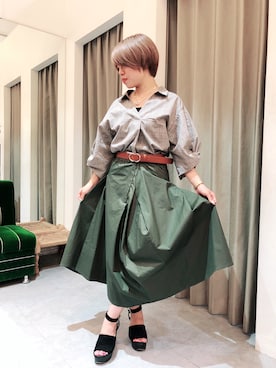 「HVC」｜HVC武蔵小山店さん（レディース・149cm）の夏コーディネート