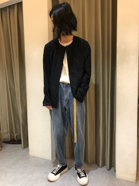 「HVC」｜HVC武蔵小山店さん（メンズ・172cm）の夏コーディネート