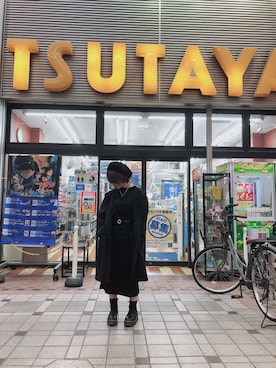 「GGD（ジージーディー）のアイテム（ジャケット/アウター）」を使った、HVC武蔵小山店さん（レディース・149cm）の秋コーディネート