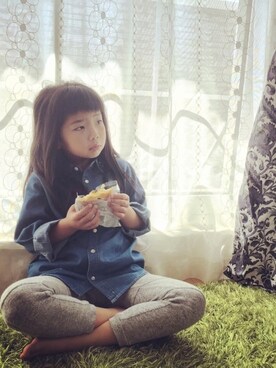 ricoさん（キッズ・125cm）の秋コーディネート