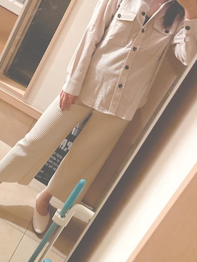 「A part by（アパートバイ）のアイテム（その他アウター）」を使った、SAYAKAさん（レディース・168cm）の秋コーディネート