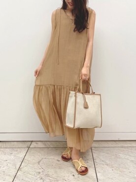 RISAさん（レディース・161cm）の夏コーディネート