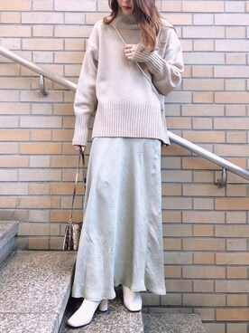 RISAさん（レディース・161cm）の冬コーディネート