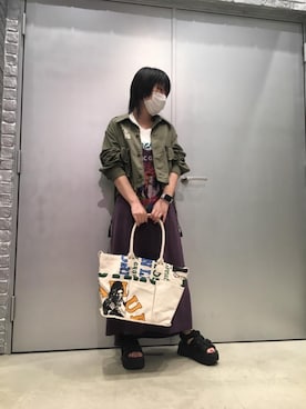 Nomoさん(レディース・154cm)の夏コーディネート