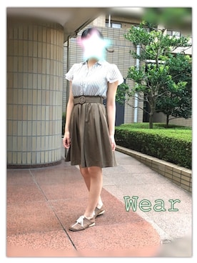 「PATTERN・fiona （パターンフィオナ）のアイテム（ワンピース/ドレス）」を使った、nojiさん（レディース・165cm）の夏コーディネート