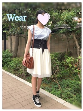 nojiさん（レディース・165cm）の夏コーディネート