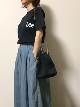 「ADIEU TRISTESSE（アデュートリステス）のアイテム（パンツ）」を使った、greenさん（レディース・160cm）の春コーディネート