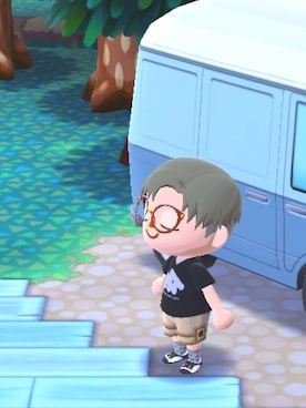 「イカブラックVのアイテム（Tシャツ/カットソー、ブラック系）」を使った、Necoriceさんの夏コーディネート