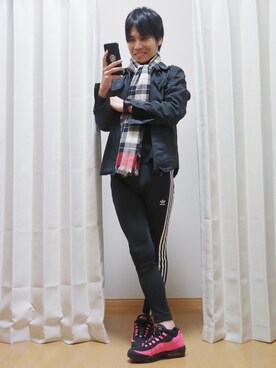 「GIORGIO ARMANI（ジョルジオアルマーニ）のアイテム（ジャケット/アウター）」を使った、AVANT-GARDE KENTAさん（メンズ・174cm）の冬コーディネート