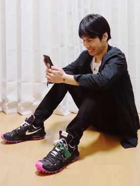 「インスタやってます」｜「アイテム（アクセサリー）」を使った、AVANT-GARDE KENTAさん（メンズ・174cm）の冬コーディネート