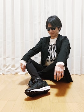 「AZUL by moussy（アズールバイマウジー）のアイテム」を使った、AVANT-GARDE KENTAさん（メンズ・174cm）の春コーディネート