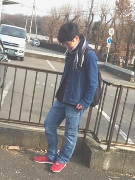 Hiroyaさん(メンズ・165cm)の冬コーディネート