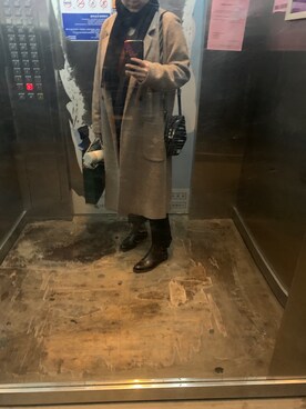 「Le Saundaのアイテム」を使った、luby110さん（レディース・164cm）の冬コーディネート