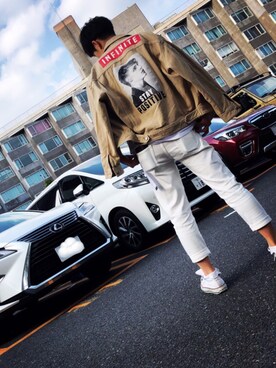 「VOLCOM」｜「アイテム（ジャケット/アウター）」を使った、rai242.winterさん（メンズ・167cm）の春コーディネート
