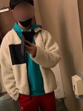 「KANGOL（カンゴール）のアイテム（パンツ）」を使った、K1さん（メンズ・175cm）の冬コーディネート