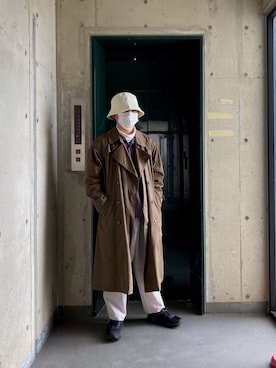 wanさん（メンズ・167cm）の冬コーディネート