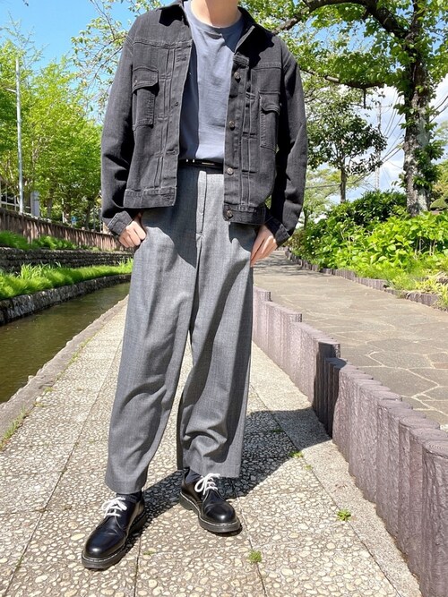 Uniqlo ユニクロ のデニムジャケットを使ったメンズ人気ファッションコーディネート Sciaky