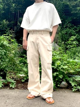 「RAG MACHINE（ラグマシーン）のアイテム」を使った、tmoriさん（メンズ・170cm）の夏コーディネート