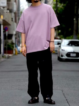 「RAG MACHINE（ラグマシーン）のアイテム」を使った、tmoriさん（メンズ・170cm）の夏コーディネート