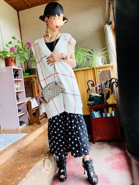 ほたてさん（レディース・166cm）の秋コーディネート