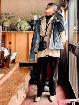 ほたてさん（レディース・166cm）の冬コーディネート