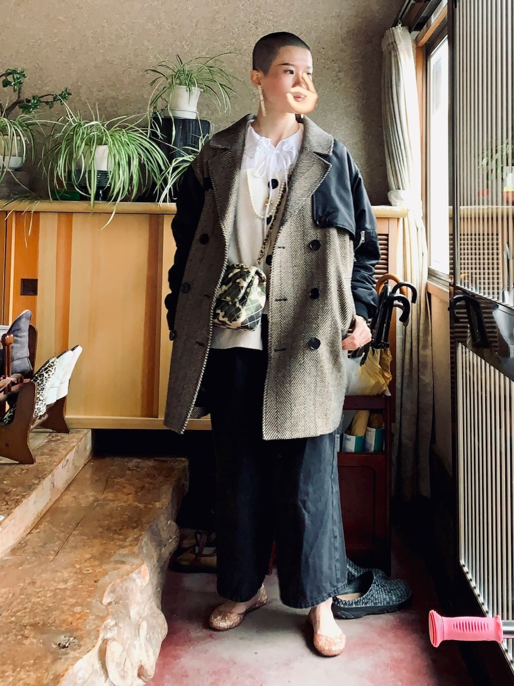 PAMEO POSE GunFlap Coat MA-1 タイプ コート PAMEO POSE GunFlap Coat MA-1 タイプ コート