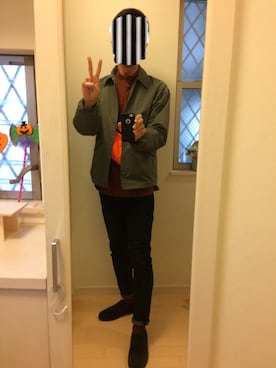 「RAGEBLUE（レイジブルー）のアイテム（メッセンジャーバッグ）」を使った、けんたさん（メンズ・176cm）の秋コーディネート