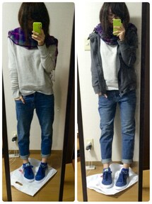 UNIQLO | ボーイフレンドデニム(デニムパンツ)