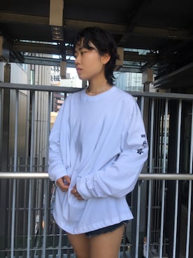 「RICHARDSON（リチャードソン）のアイテム」を使った、honokaさん（レディース・158cm）の夏コーディネート